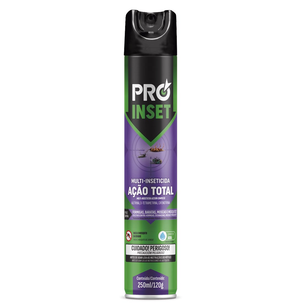 INSETICIDA MULTI ACAO TOTAL 250ML PROINSET
