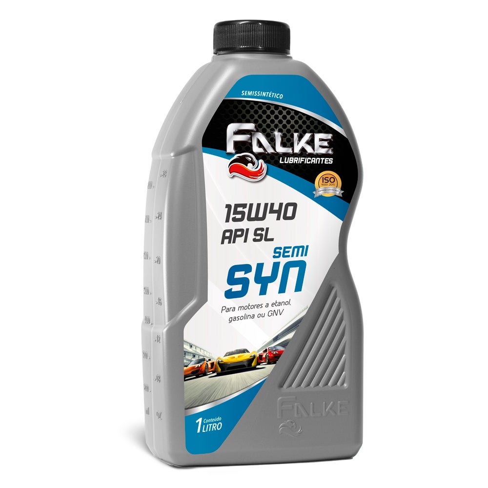OLEO LUBRIFICANTE 01L 15W40 API SL SEMI SYN FALKE