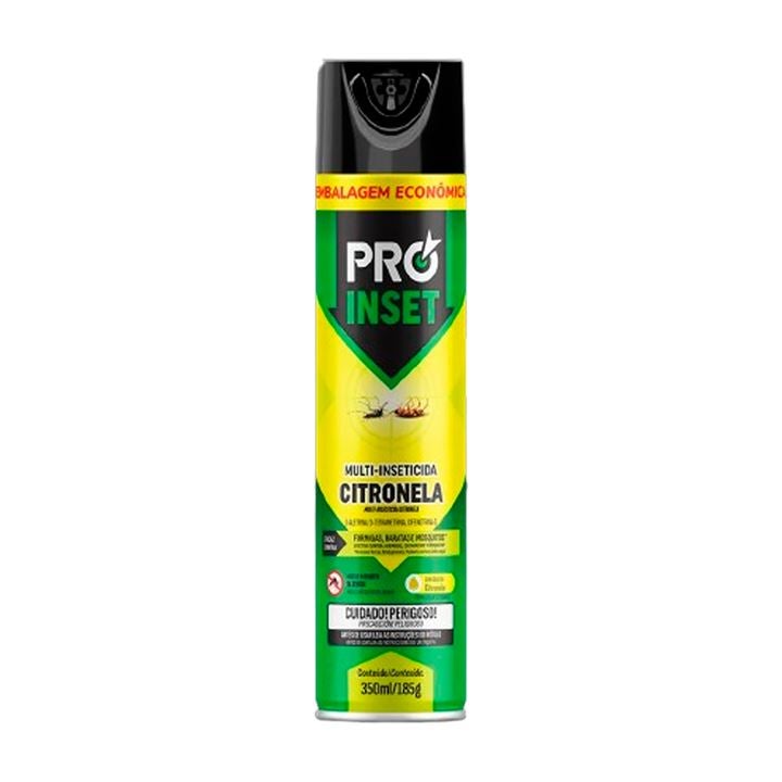 INSETICIDA MULTI CITRONELA 350ML PROINSET