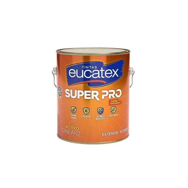TINTA ACRIL 3,6L INT/EXT CAMURC REAL S PRO EUCATEX