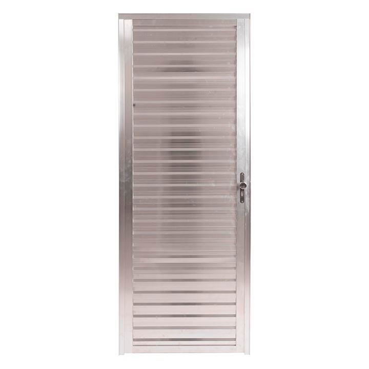 PORTA ALUM VENEZIANA 60X210 NAT DIR QUALITY