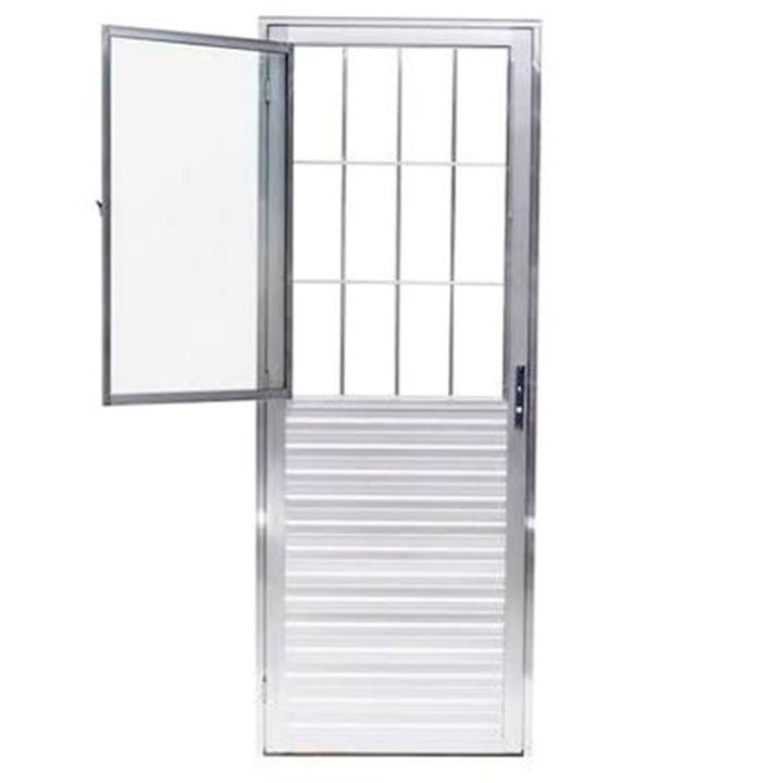 PORTA POSTIGO ALUM NAT VD CANE 80X210 DIR QUALITY