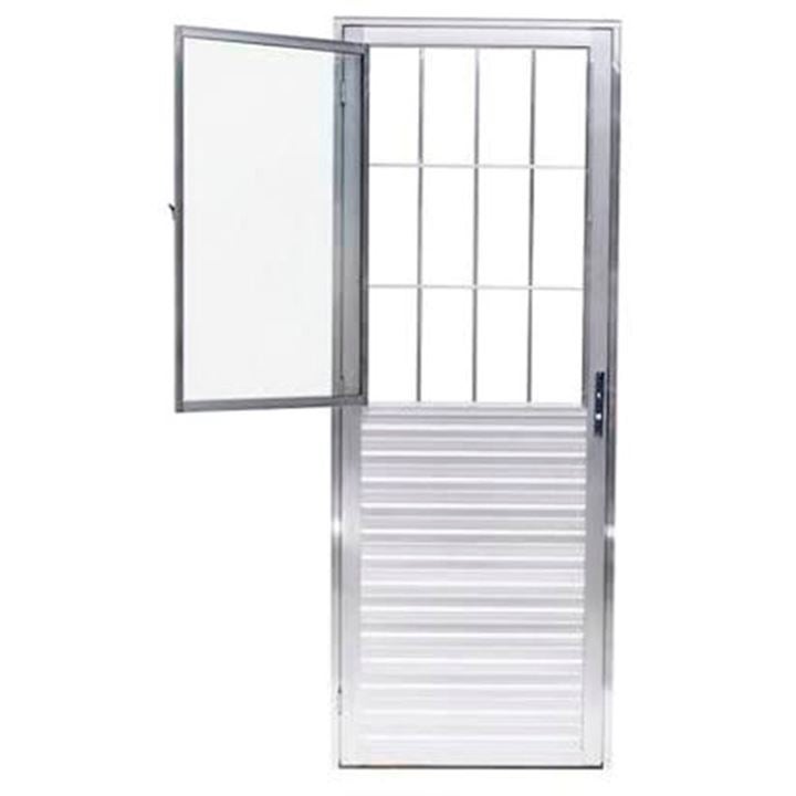 PORTA POSTIGO ALUM NAT VD CANE 80X210 ESQ QUALITY