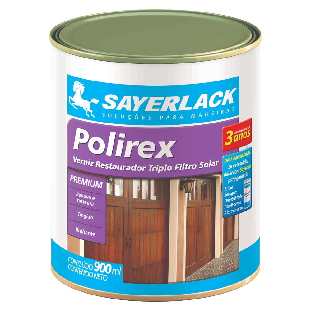 VERNIZ POLIREX 900ML MOGNO SAYERLACK