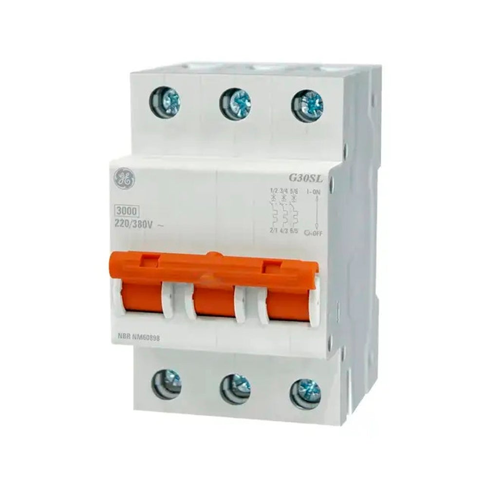 DISJUNTOR TRIPOLAR DIN BCO 032A GE