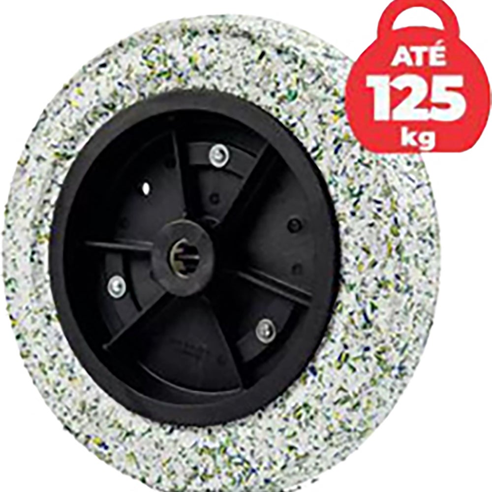 RODA CARRINHO MAO MACICA COMPLETA 1 26MM FORCE