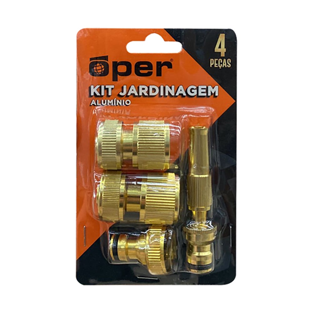 KIT P/ MANG ENG RAP C/ ESGUICHO 04PCS ALUM OPER