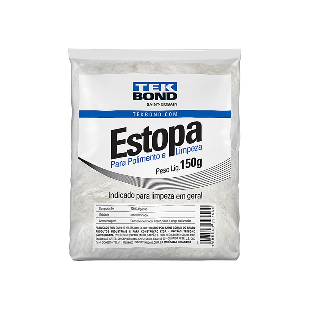 ESTOPA 150G POLIMENTO TEKBOND