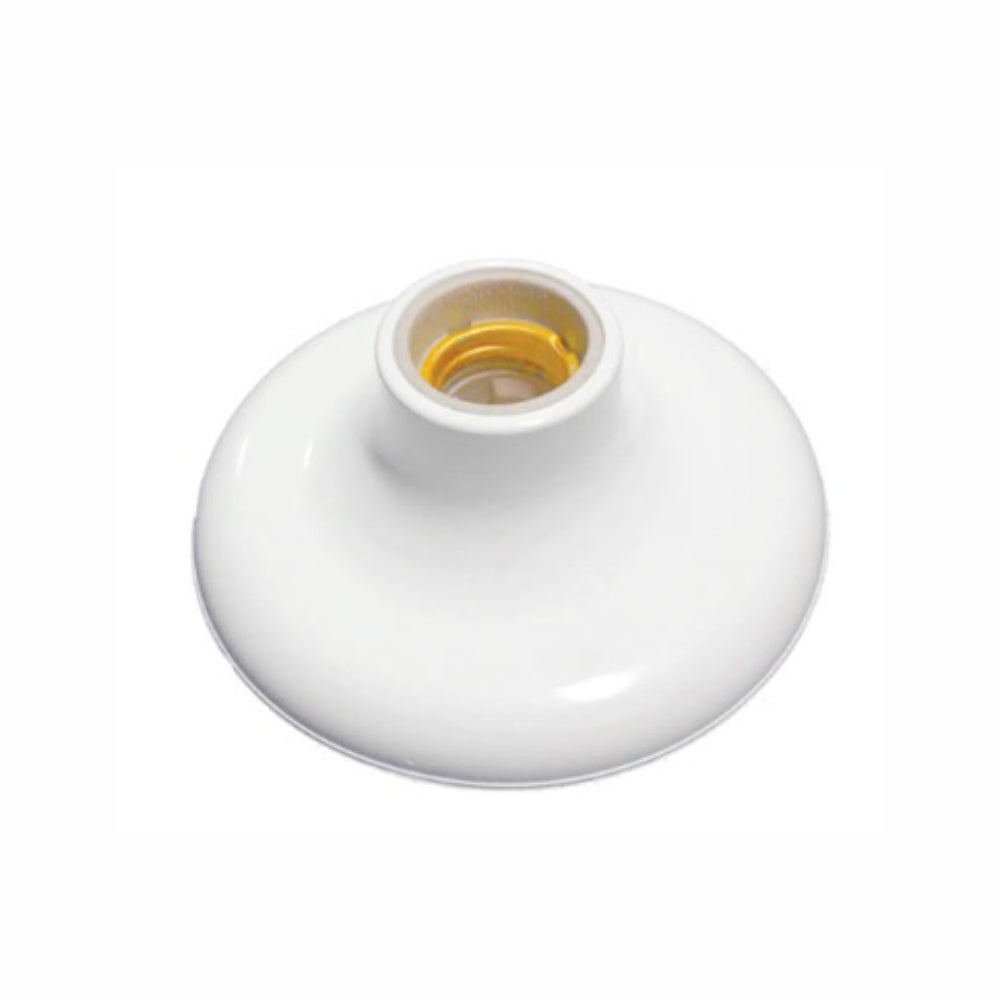 PLAFON PLAST 100W BOCAL PORCELANA BCO OPER