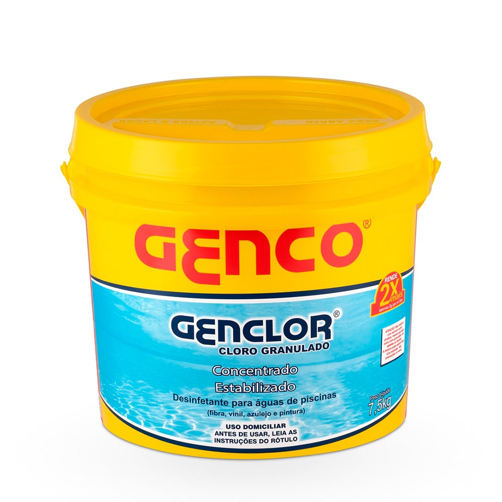 CLORO PISCINA CONCENTRADO 07,5KG GENCLOR