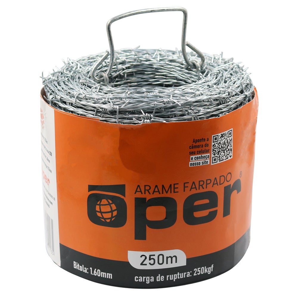 ARAME FARPADO 250MT OPER