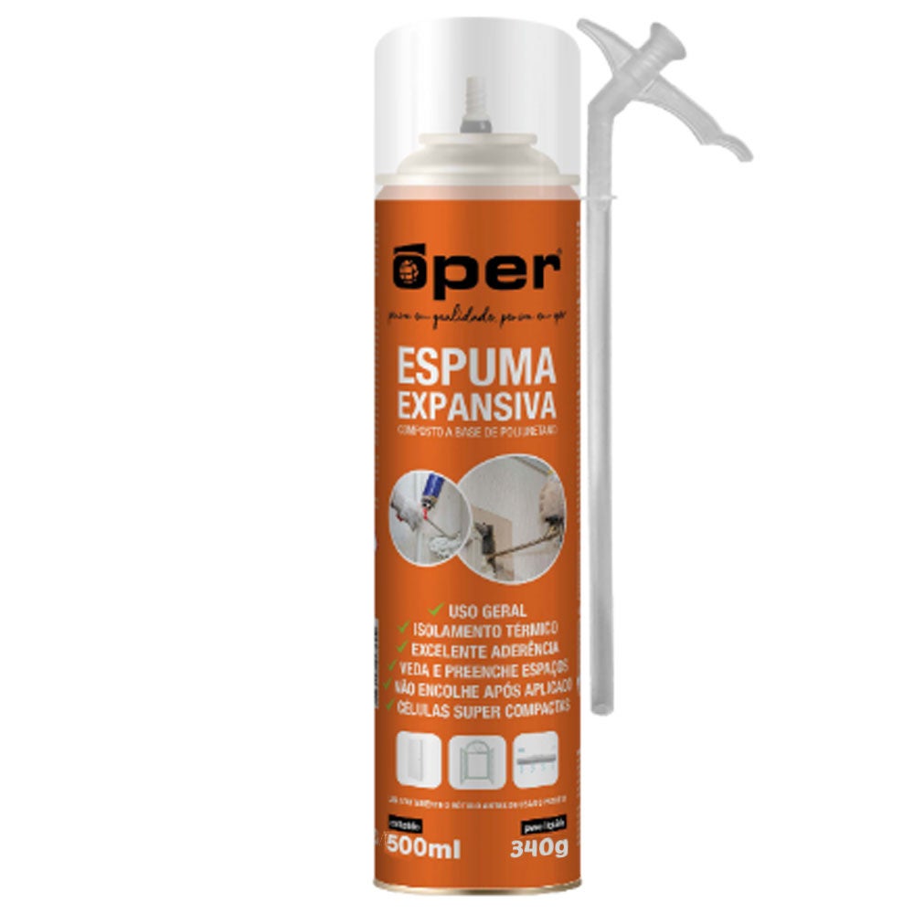 ESPUMA EXPANSIVA PU 340G 500ML OPER
