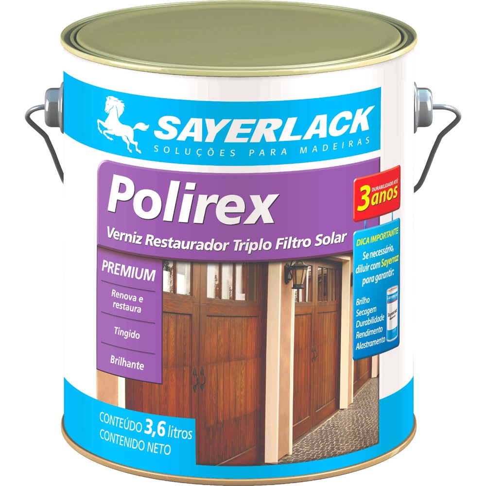 VERNIZ POLIREX 3,6L MOGNO SAYERLACK
