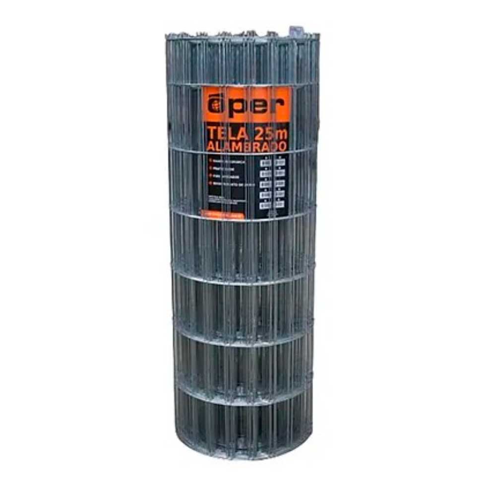 TELA SOLDADA 2,30MM 1.80X25MT 5.0X15CM OPER