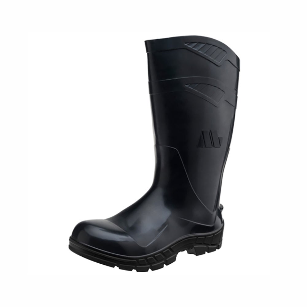 BOTA PVC CANO LONGO S/FORRO PTA 40 MARL