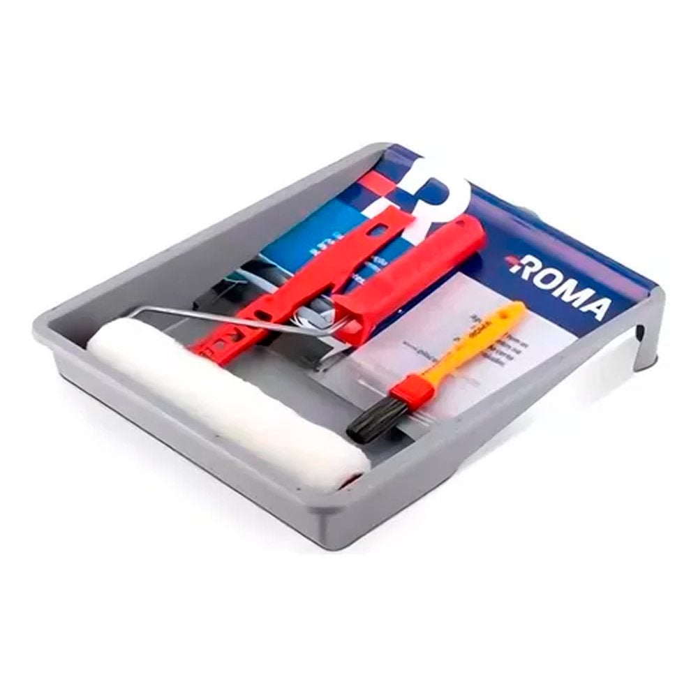 BANDEJA PINTURA 23CM PLAST CZA KIT 05PCS ROMA