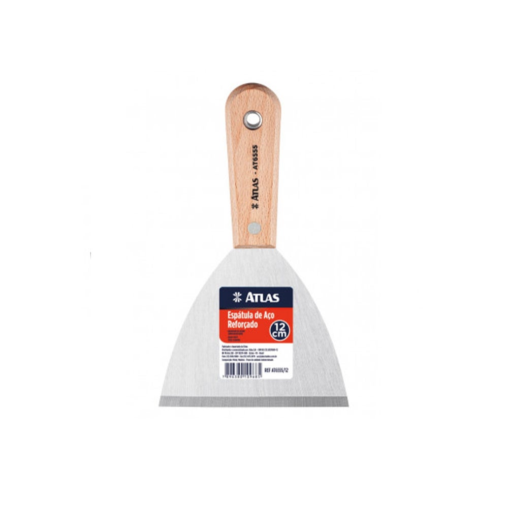 ESPATULA ACO REFORCADO 120MM ATLAS