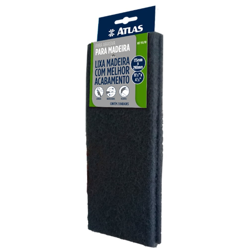 FIBRA ABRASIVA PARA MADEIRA 115X290MM