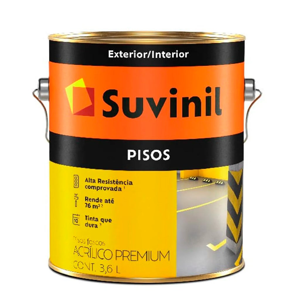 TINTA SUVINIL PISO E CIM FOSCO 3,6L VRM DEMARCACAO