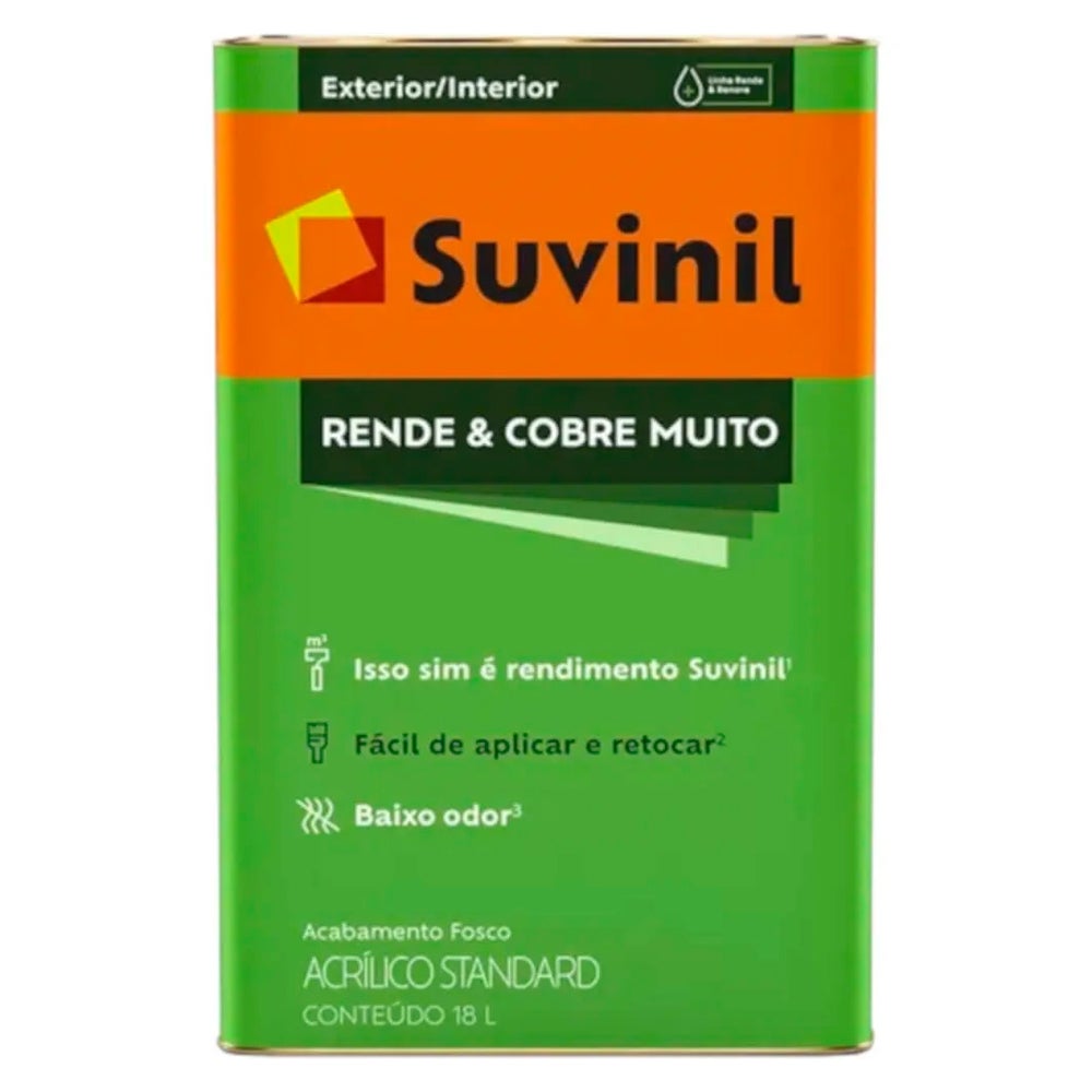 TINTA SUVINIL RENDE E COBRE MT FOSCO 18L PALHA