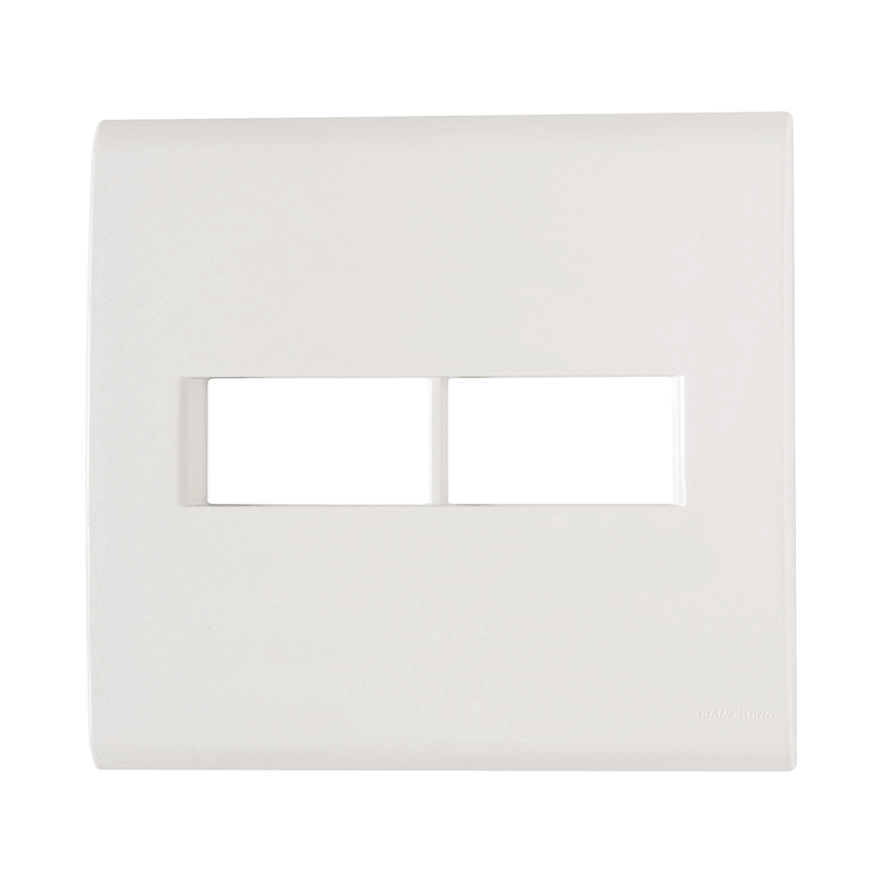 PLACA 4X4 2MOD C/SUP LIZ TRAMONTINA