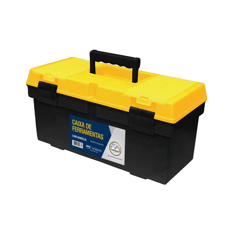 CAIXA FERR PLAST 19.5 METASUL PRETA GRANDE