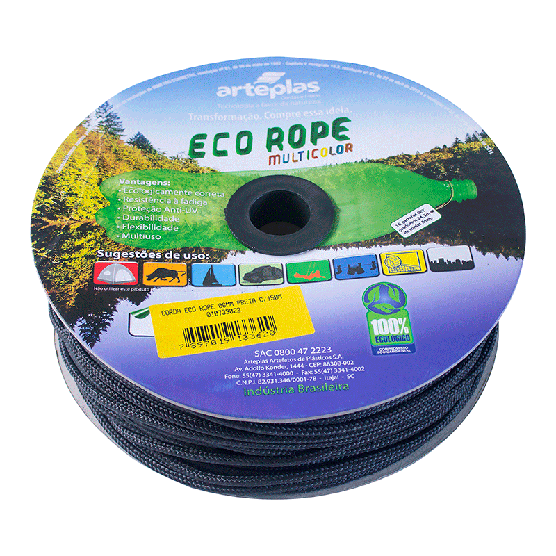 CORDA SEDA CARR 06MM 150M PTA ART ECO ROPE