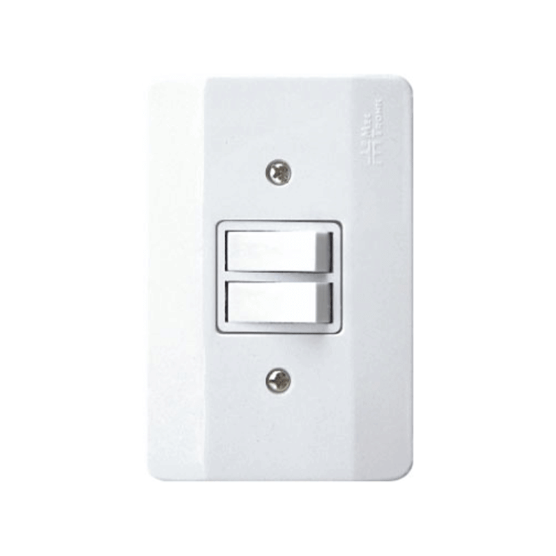 INTERRUP 2TC SIMPLES C/PL 2X4 10A MILLENIUM