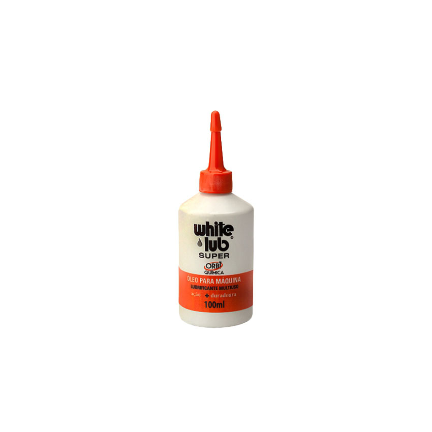 OLEO DE MAQUINA 100ML WHITE LUB ORBI