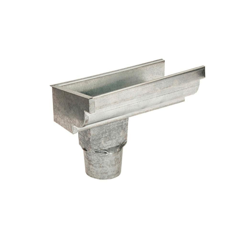 TERMINAL P/CALHA ACO GALV ESQUERDO C/BOCAL C FORTE