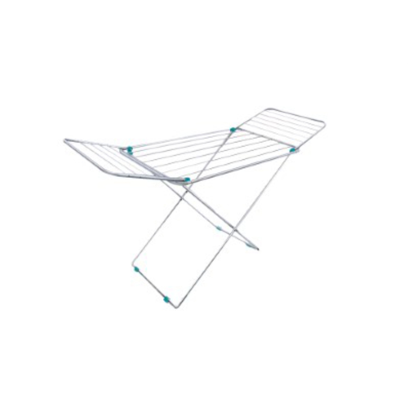 VARAL ROUPA CHAO C/ABA 141X56CM ALUM MONZA SECALUX