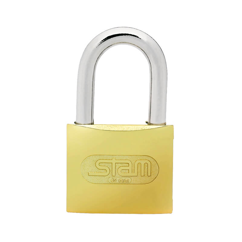 CADEADO LATONADO 30MM STAM