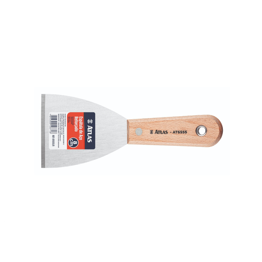 ESPATULA ACO 08CM CB MAD ATLAS