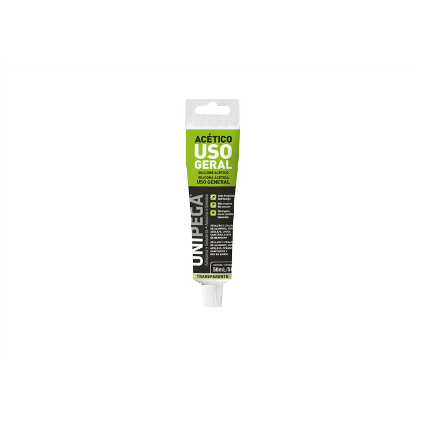SILIC UG ACETICO 050G INCOLOR UNIPEGA
