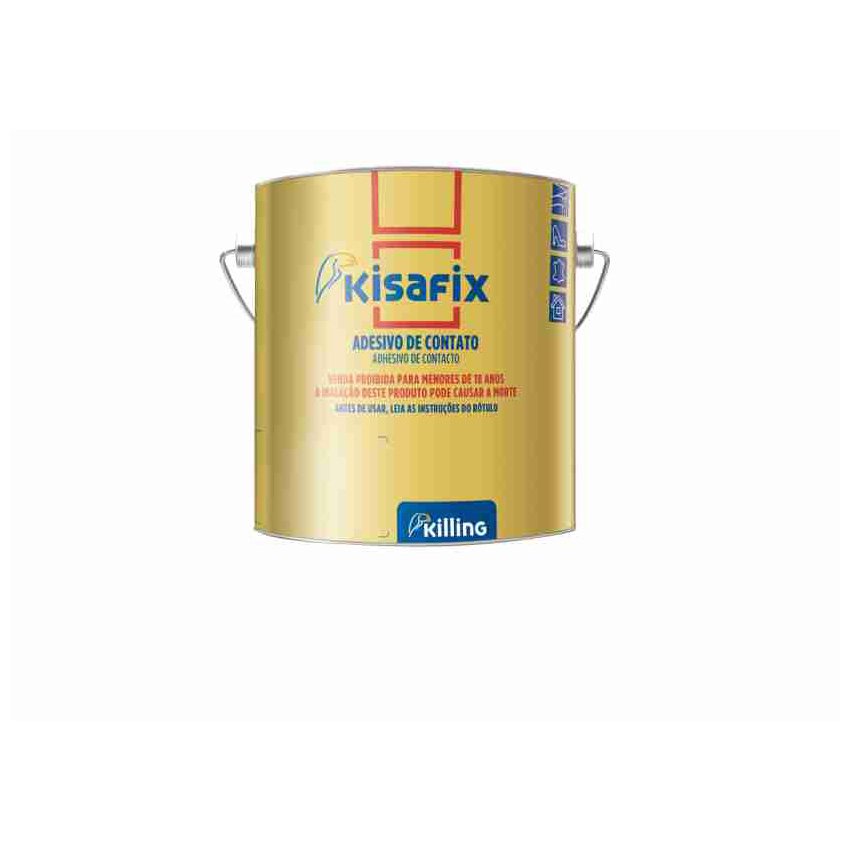 COLA CONTATO EXTRA C/TOLUOL 02.8KG KISAFIX