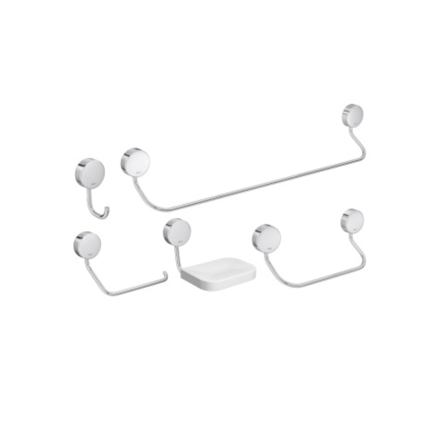 ACESSORIO BANHEIRO 5PCS NET CROM DECA