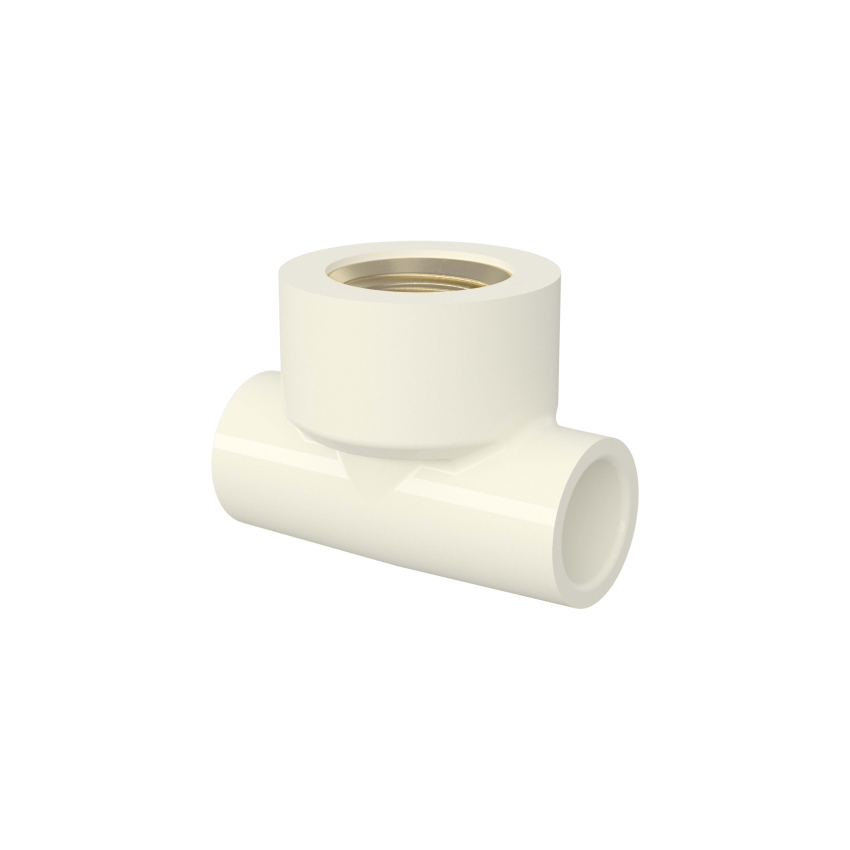 TE CPVC 90 TRANSICAO 22MMX1/2 AQUATHERM TIGRE