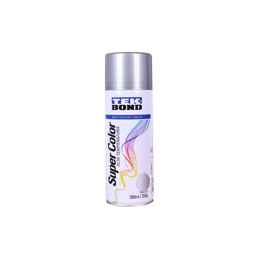 TINTA SPRAY ALTA TEMP  350ML ALUM TEKBOND