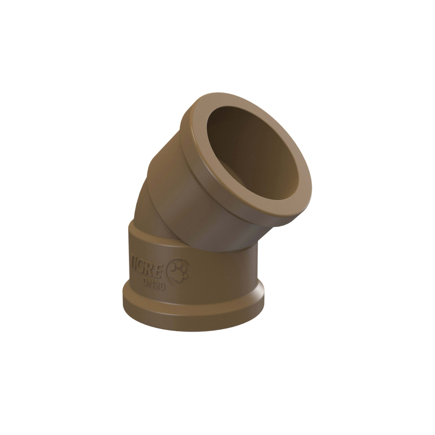 JOELHO SOLD 45 020MM TIGRE