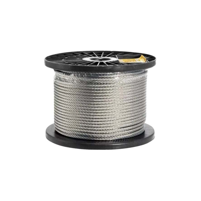 CABO ACO ZB AF PLAST 6X7 100MT B 3/32 2.40MM BEL