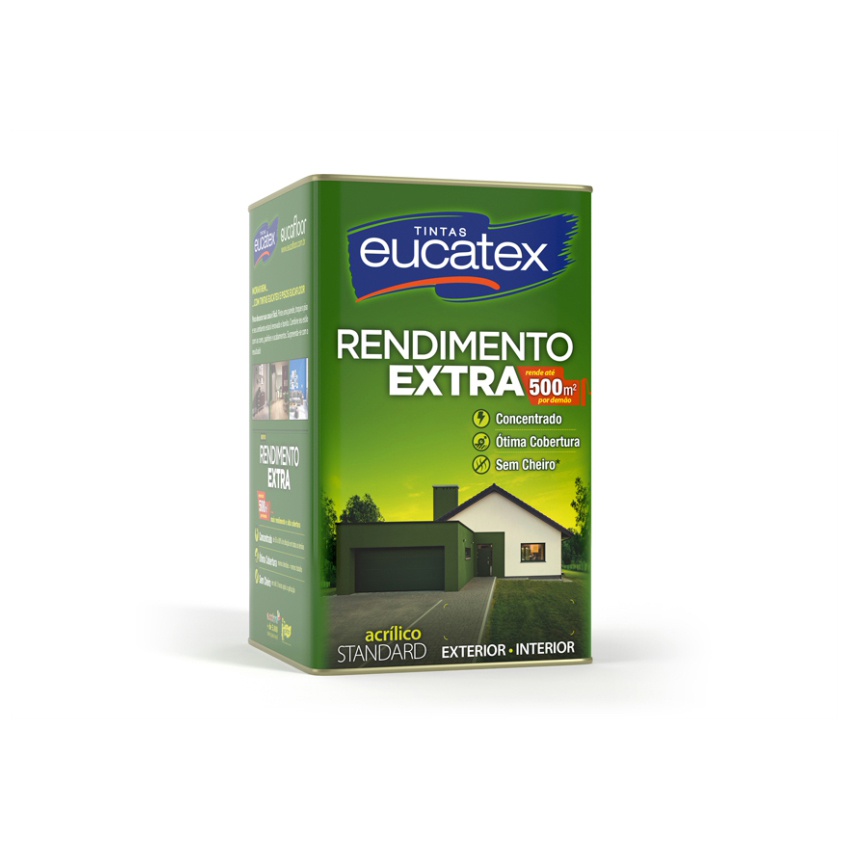 TINTA ACRIL 18L INT/EXT VDE KIWI R EXTRA EUCATEX