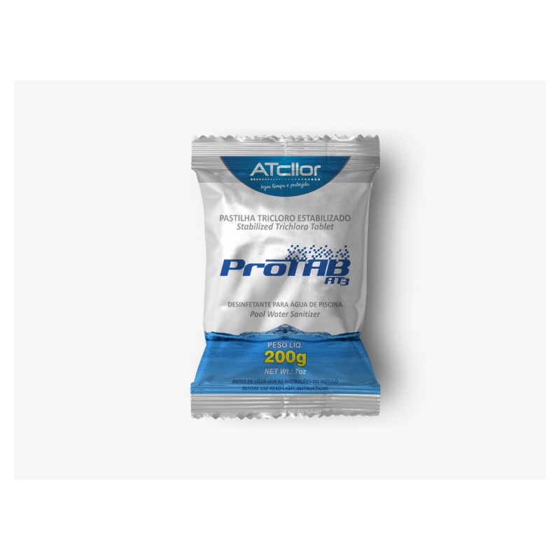 CLORO PISCINA TABLETE 200G PROTAB AT3 ATCLLOR