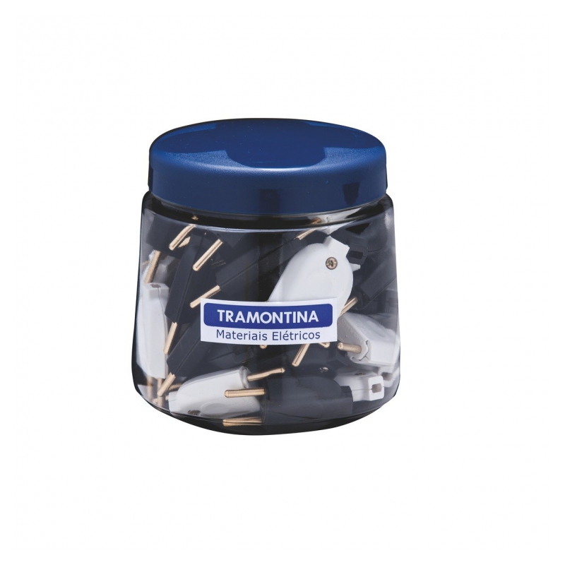 PINO MACHO 2P+T 20A PTO/BCO TRAMONTINA #N