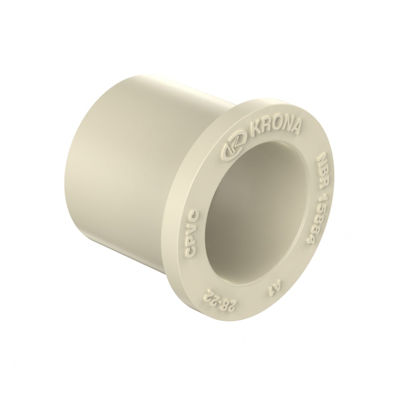BUCHA REDUCAO CPVC AGUA QUENTE 28X15MM KRN