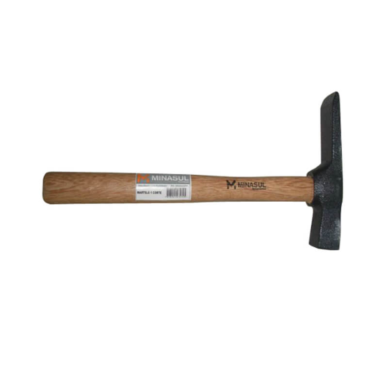 MARTELO PEDREIRO CB/MAD 1 CORTE MINASUL