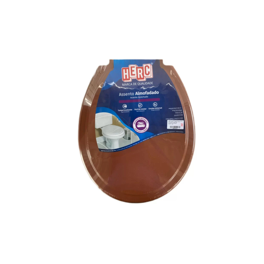 ASSENTO SANIT ALMOF OVAL CARAMELO HERC