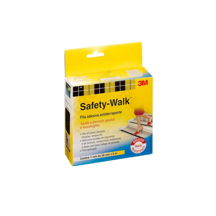 FITA ADESIVA ANTIDERRAPANTE 50MMX05M PTA 2452 3M