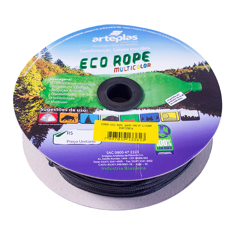 CORDA SEDA CARR 04MM 220M PTA ART ECO ROPE