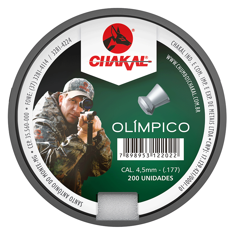 CHUMB ESPING 4.5MM OLIMPICO CHAKAL C/200 UN