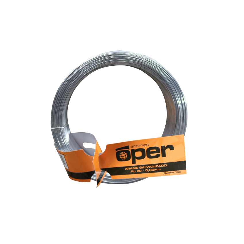 ARAME GALV 22 0.71MM 1KG OPER